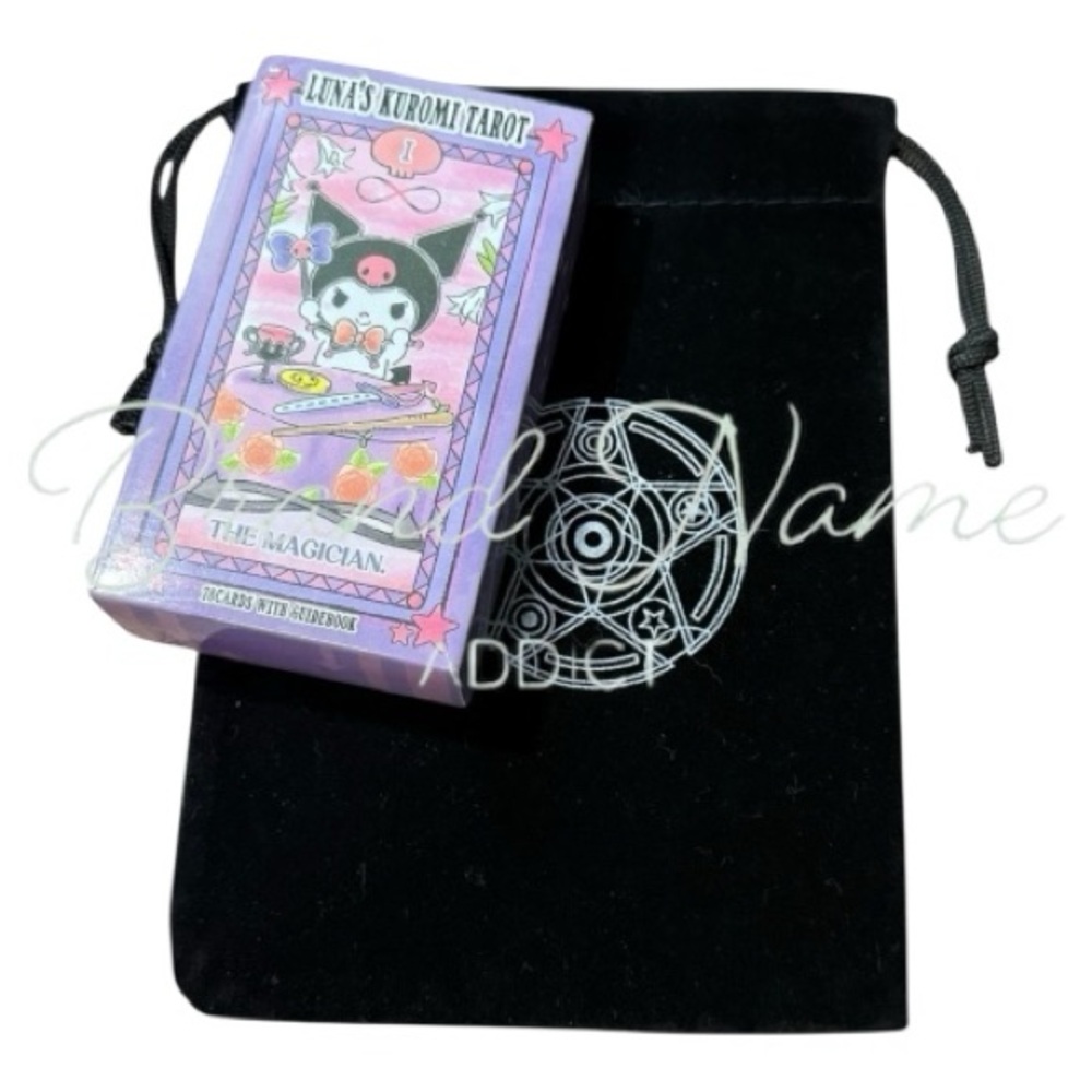 PRICE IS FIRM - Kuromi Pocket Size Tarot Card Deck - Picture 2 of 2